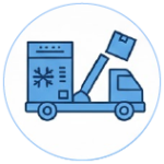 Liftgate Services Facilitating loading and unloading where docks aren’t available.